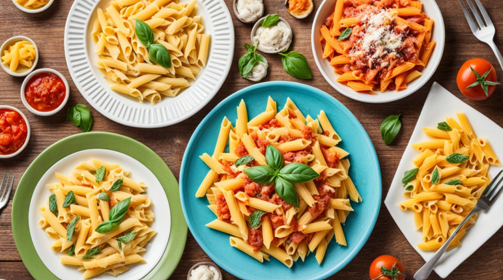 difference between penne and ziti