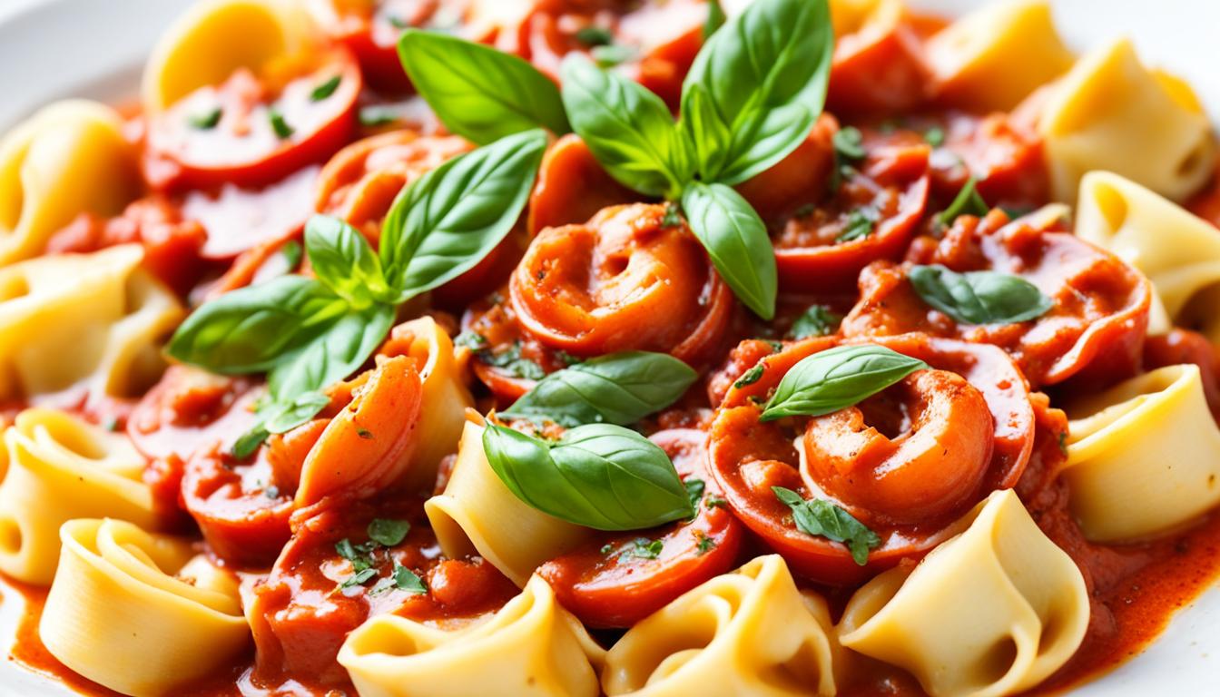 Do Italians eat tortellini with sauce?