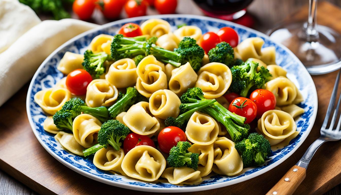 What do you eat tortellini with?