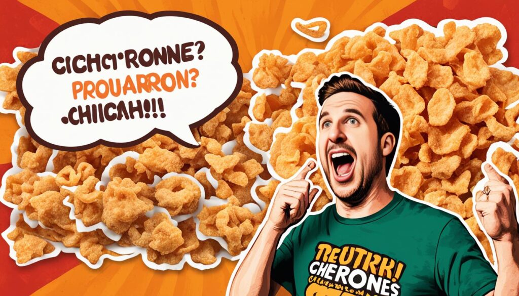 pronounce chicharrones