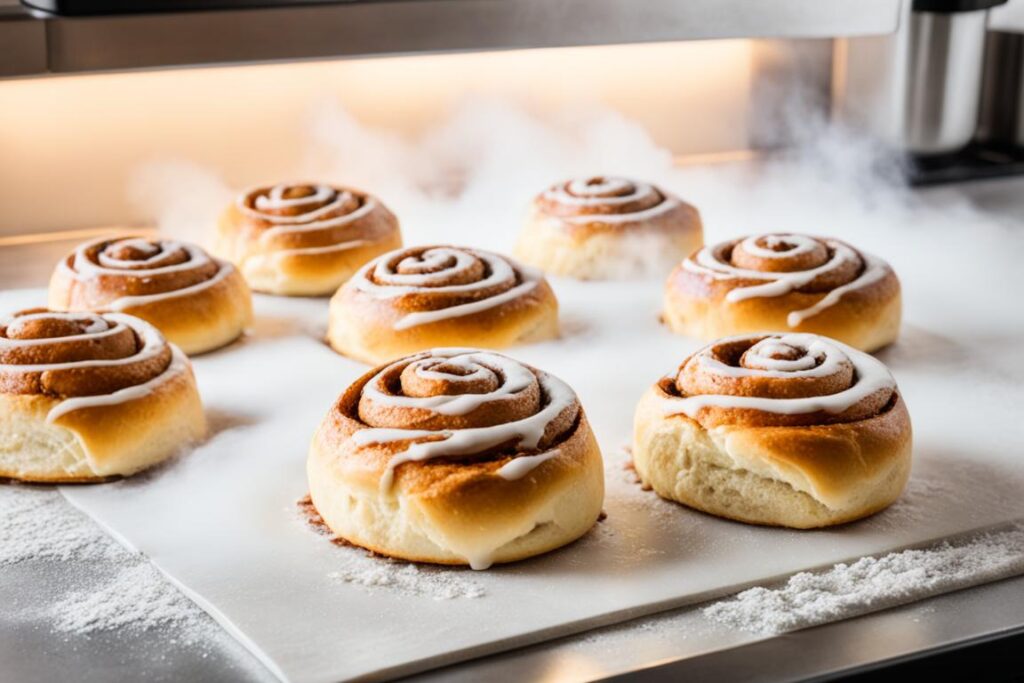 sourdough cinnamon rolls rise