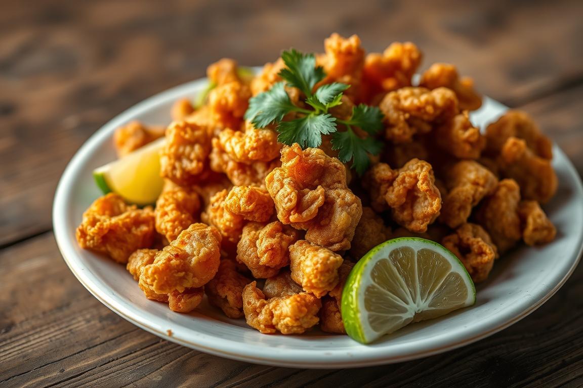 What is chicharrón in English?