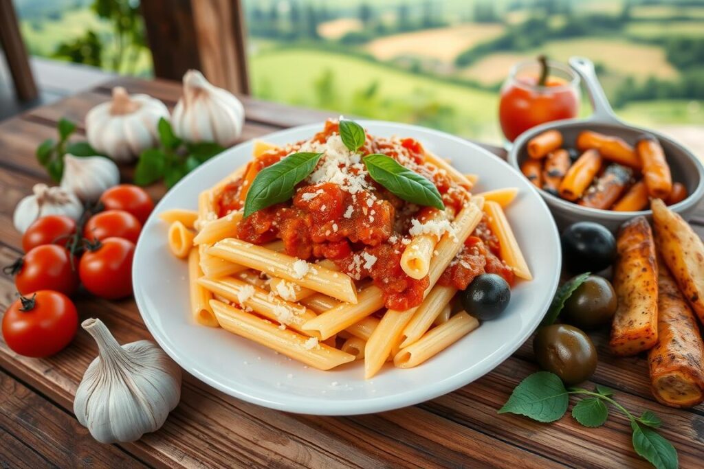 When to use rigatoni?