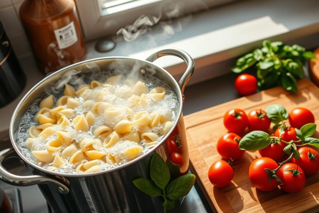 cooking orecchiette