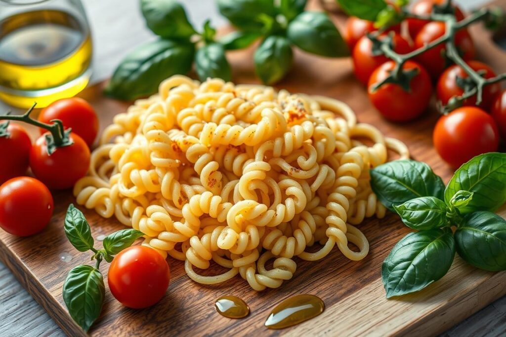 fusilli spiral pasta