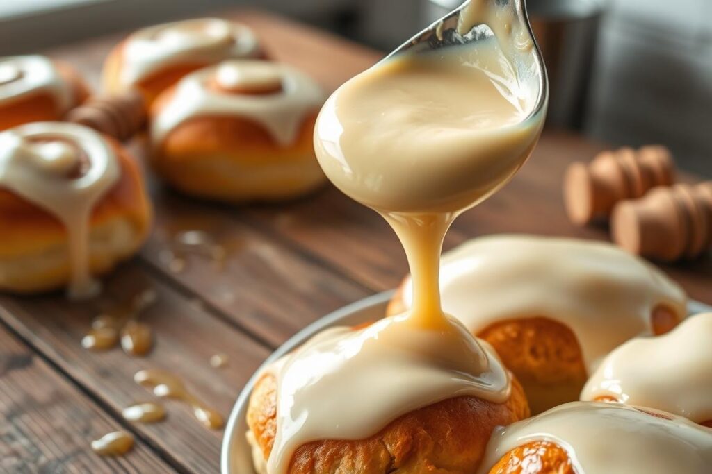 homemade honey bun icing